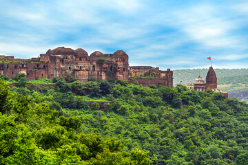 Beautiful view of Narsinghgarh Fort,Narsinghgarh (near Bhopal), Madhya Pradesh, India. © artqu