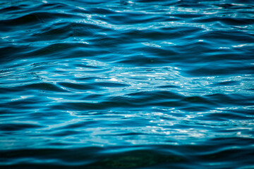 blue water ripples