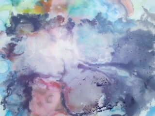 Modern Clouds Ink Wallpapers. Alcohol Ink Art. 