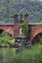 Fototapeta na wymiar Roman Bridge Trier Germany