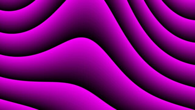 Abstract CGI motion background with floating parallel colored lines in perfect seamless loop (3840 x 2160, 30 fps).