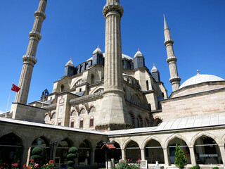 Fototapeta na wymiar The Selimiye Mosque in Edirne, Turkey