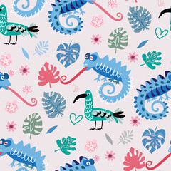 Chameleon pattern 3