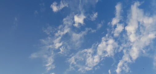 The background of the sky, without processing