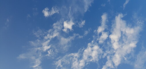 The background of the sky, without processing