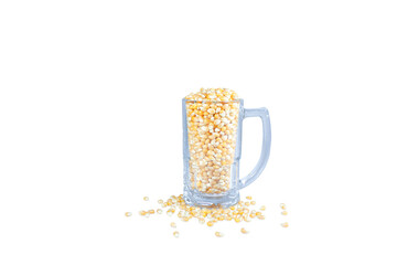 Glass Cup Full of Corns