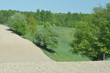 Polska - Mazury - Warmia. Krajobraz.