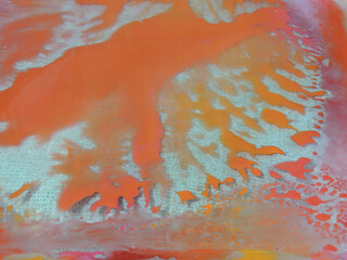 abstract background on glass.a watercolor drawing.