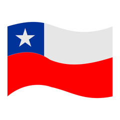 chile flags icon vector design symbol of country