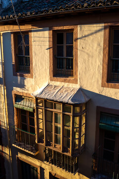 Fen&ecirc;tre d'un immeuble de Grenade