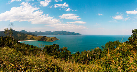 View from Bonete beach, Brazil
