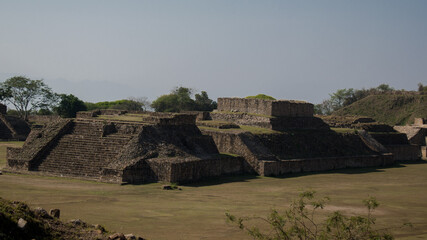 ruinas de pirámides, en méxico 