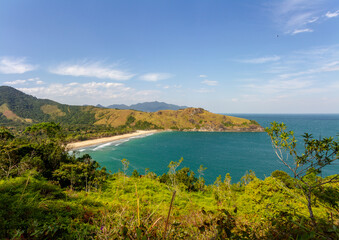 View from Bonete beach, Brazil