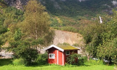 Hütte in Schweden