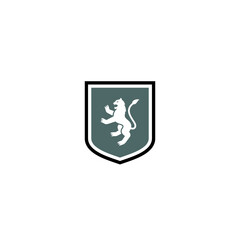 Shield and Lion logo / icon design