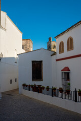 Ruelle du village blanc Arcos de la Frontera