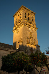 Fototapeta na wymiar Église San Pedro. Arcos de la Frontera