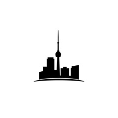 a Toronto Skyline logo / icon design