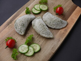 Selbstgemachte Nudeltaschen