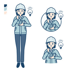 simple work wear woman_idea