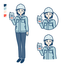 simple work wear woman_Smartphone-cashless