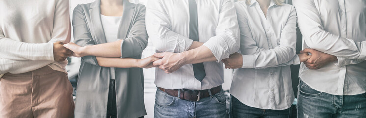 Unity and teamwork concept.