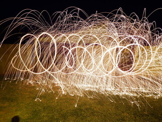 Time-Lapse with dishwashing steel wool
City: Amapor&atilde;, State: Paran&aacute;, Country: Brazil.