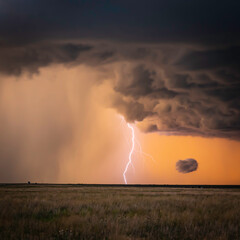 Lightning Strikes on the Great Plains 