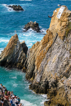 La Quebrada is one of the most famous tourist attractions in Acapulco, Mexico