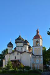 Fototapeta na wymiar Veliky Novgorod. Church of Fyodor Stratilat