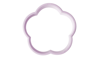 decorative baking molds isolated on white background. Cooking for children concept.