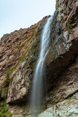 Fototapeta premium Cascada cordillera de los andes