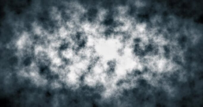4k abstract dark gray clouds smoke seamless loop animated background