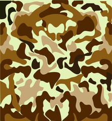 Military and sport camouflage seamless pattern.  VECTOR. Suitable for printing