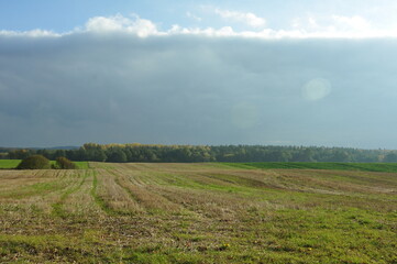 Fototapeta na wymiar Polska - Mazury - Warmia. Panorama. 