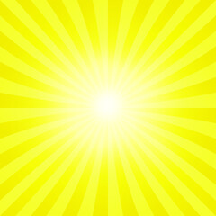 Sun rays, blurred abstract background for your own creations. Sunshine sky.