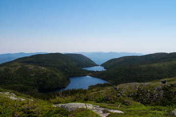 Fototapeta premium Altitude lakes at the top of the 