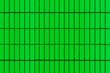 Patterned green cement fence wall texture and background seamless