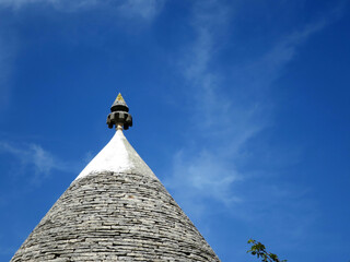 The roof of the traditional 