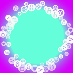 Social media marketing, Communication networking