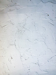 Close up of plasterwork in construction and renovation works