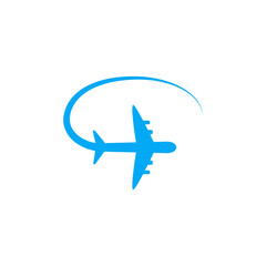 plane vector graphic design illustration