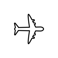 plane vector graphic design illustration