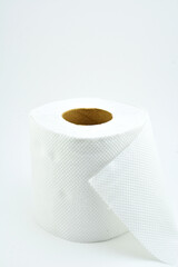 White tissue paper roll thick ply
