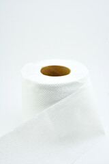 White tissue paper roll thick ply