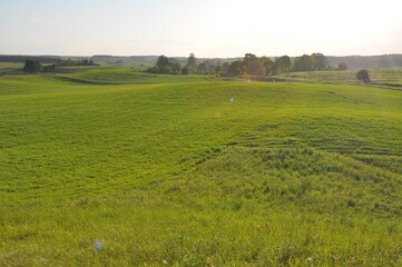 Wiosna. Krajobraz. Polska - Mazury - Warmia.