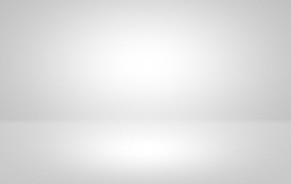 empty room studio gray gradient light background used for display your product.