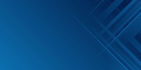 Obraz premium Paper layer circle blue abstract background. Curves and lines use for banner, cover, poster, wallpaper, design with space for text.
