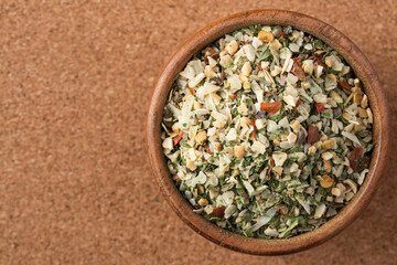 Pizza Seasoning in a Bowl