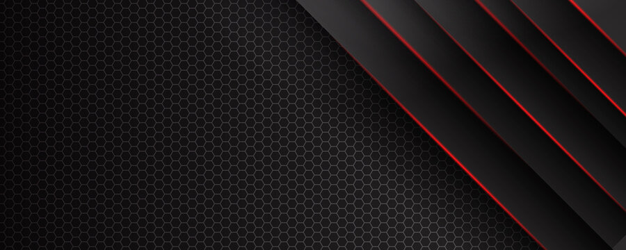 Black And Red Carbon Fiber Wallpaper
